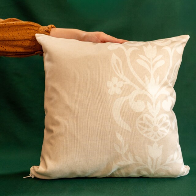 Maison Primavera - Coussin Grès rose - Origines