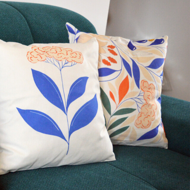 Maison Primavera - Coussin Fragaria - motif Primavera
