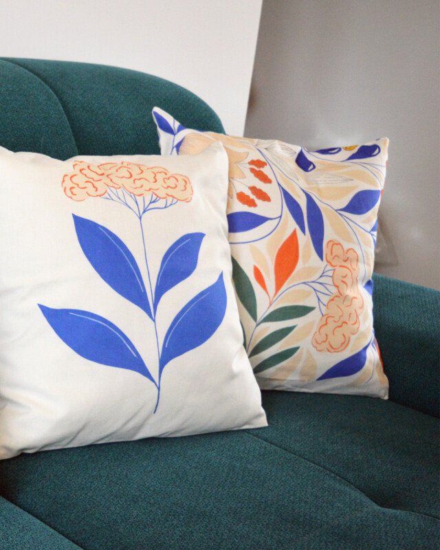 Maison Primavera - Coussin Fragaria - motif Primavera