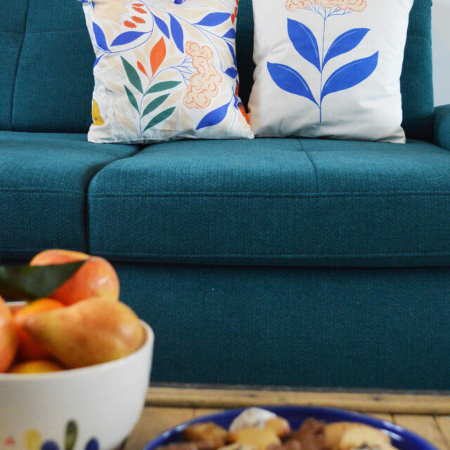 Maison Primavera - Coussin Fragaria - motif Primavera