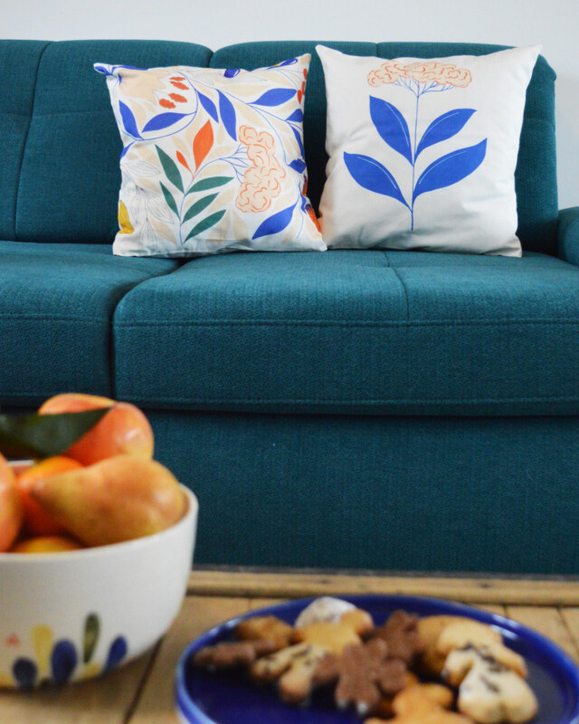 Maison Primavera - Coussin Fragaria - motif Primavera