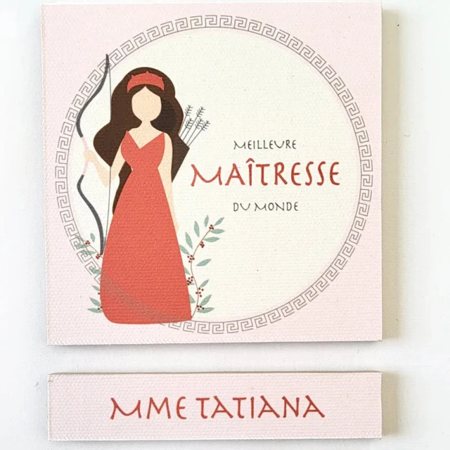 Atelier Baby’Sphère - Magnets bois et toile maîtresse personnalisés