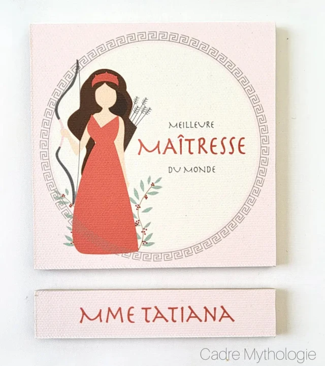Atelier Baby’Sphère - Magnets bois et toile maîtresse personnalisés