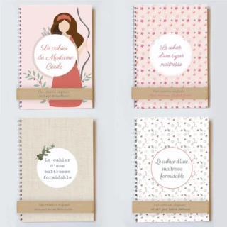 L’Atelier BABY’SPHERE - Cahier Maîtresse à personnaliser, une idée de cadeau unique