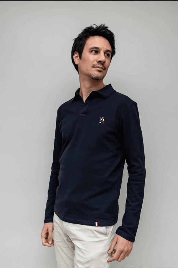 POLO MANCHES LONGUES MATHYS par la marque Seize point neuf Seize point neuf - POLO MANCHES LONGUES MATHYS