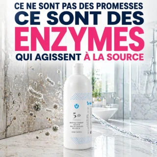 VHYG - Détartrant WC & salle de bains enzymatique | 20 recharges | Calcaire, odeurs, canalisations