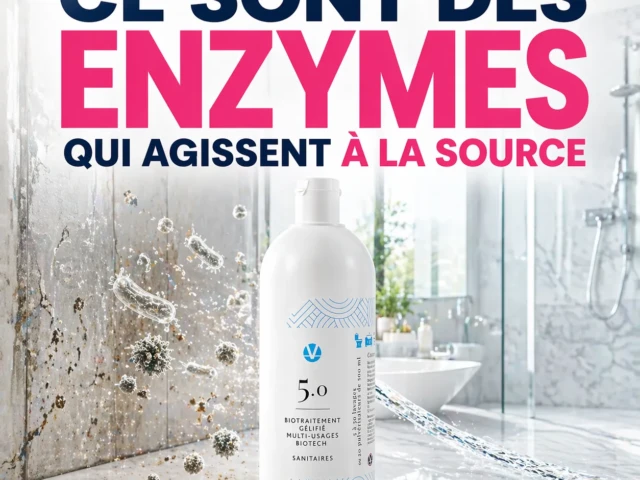 Ce ne sont pas des promesses ce sont des enzymes detatrant wc salle de bain enzymatique N°5.0 VHYG 3 VHYG -