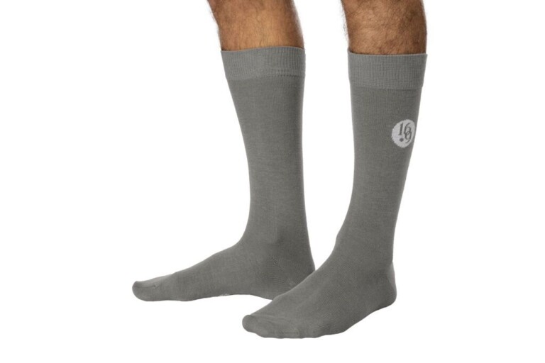 Chaussettes Julien grises 1024x683 1 Seize point neuf - CHAUSSETTES MI-HAUTES JULIEN – gris