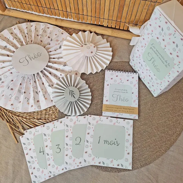 Atelier Baby’Sphère - Coffret Cadeau de Naissance ou Baptême – Thème Nature & DIY