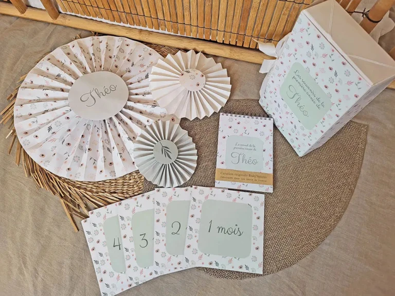 Atelier Baby’Sphère - Coffret Cadeau de Naissance ou Baptême – Thème Nature & DIY – Oui