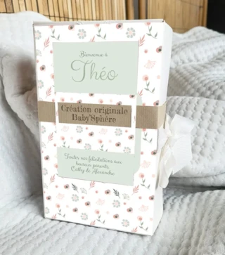 L’Atelier BABY’SPHERE - Coffret Cadeau de Naissance ou Baptême – Thème Nature & DIY