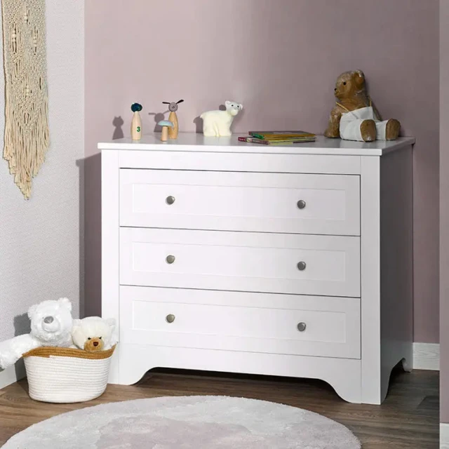 Sofamo - Chambre complète élégante et mobilier blanc SELECT