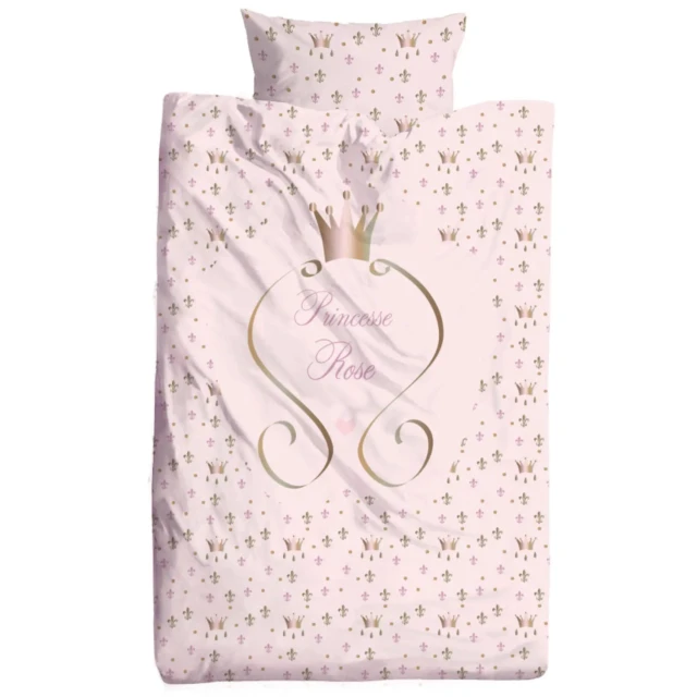 Atelier Baby’Sphère - Elegante housse de couette 100% personnalisable d'une jolie princesse