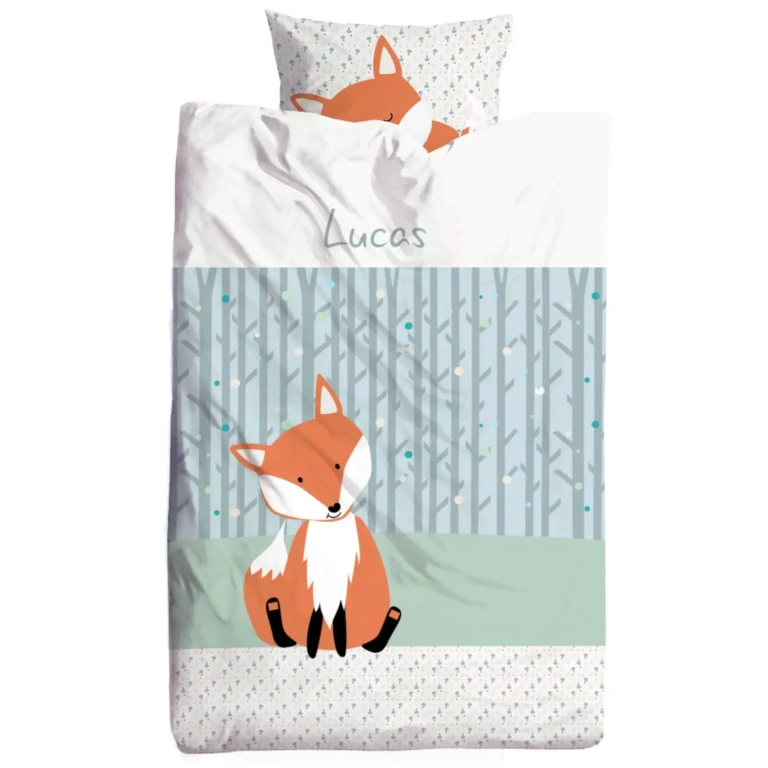 Atelier Baby’Sphère - Housse de couette de Rod le petit renard
