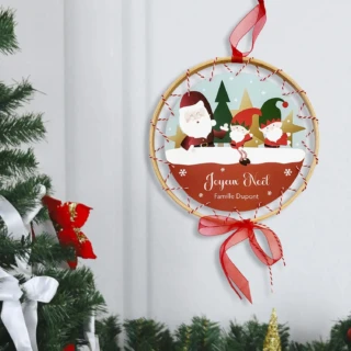 L’Atelier BABY’SPHERE - Couronne de Noël originale, artisanale et personnalisable – DIY