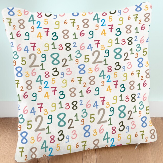 Atelier Baby’Sphère - Coussin pour apprendre les chiffres à l'école