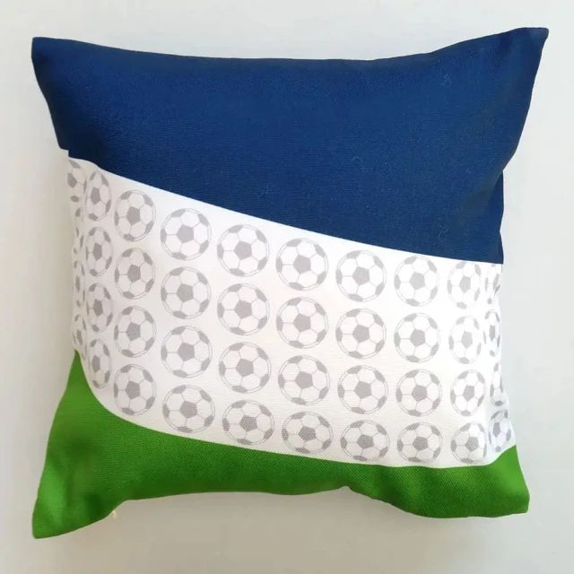 Atelier Baby’Sphère - Coussin prénom ballon de foot