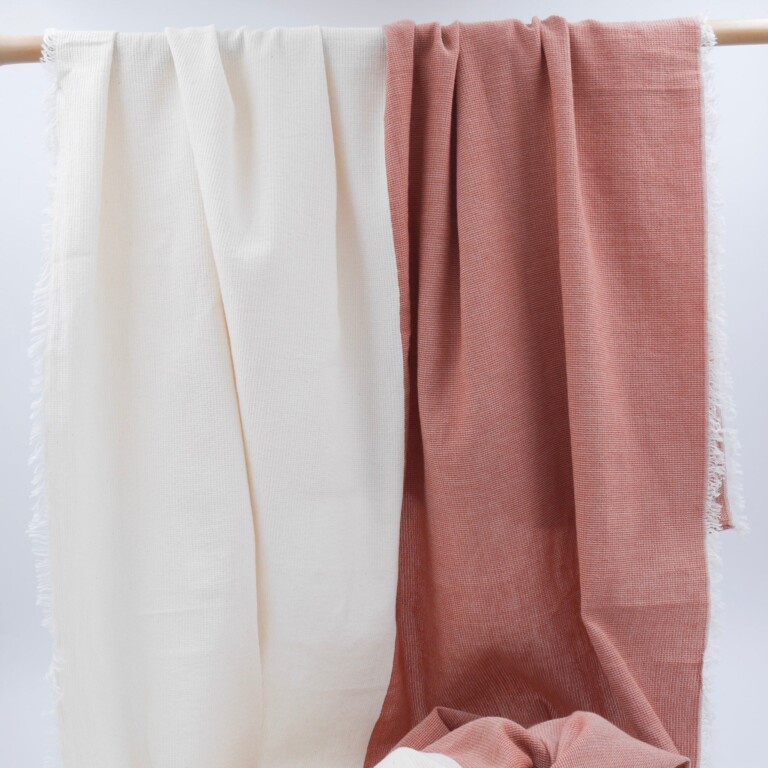 Aux Bains Français - Drap de Plage "Ocre rouge"