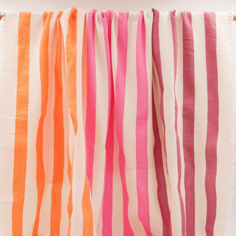 Aux Bains Français - Drap de Plage "Rosa"