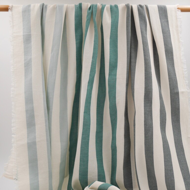 Aux Bains Français - Drap de Plage "Sucre d'Orge"