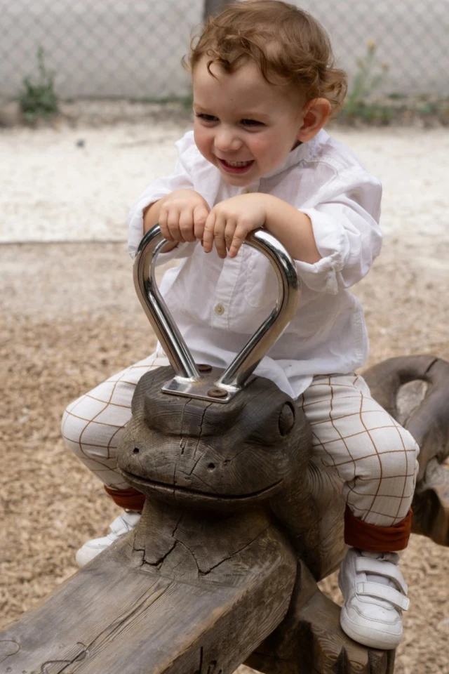 Petit Pote - Sarouel Carreaux x Toffee – 3-4 ans / Carreaux