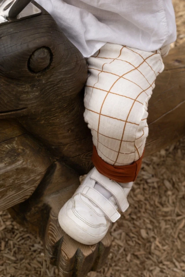 Petit Pote - Sarouel Carreaux x Toffee – 3-4 ans / Carreaux