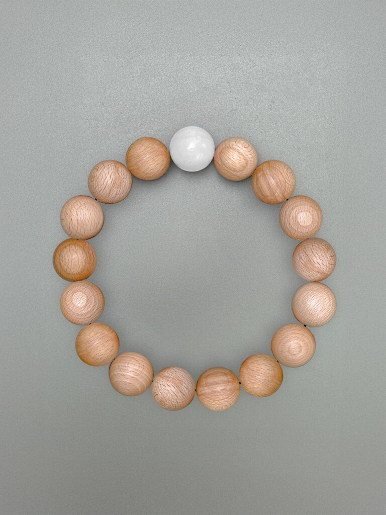 Reine Mère - Nid - Dessous de plat en billes de hêtre massif – M