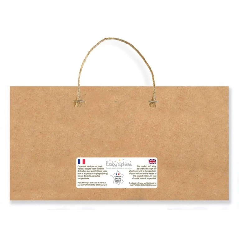 Atelier Baby’Sphère - Plaque de porte prénom princesse monde féerique