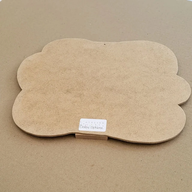 Atelier Baby’Sphère - Cadre thermomètre prénom et bébés animaux