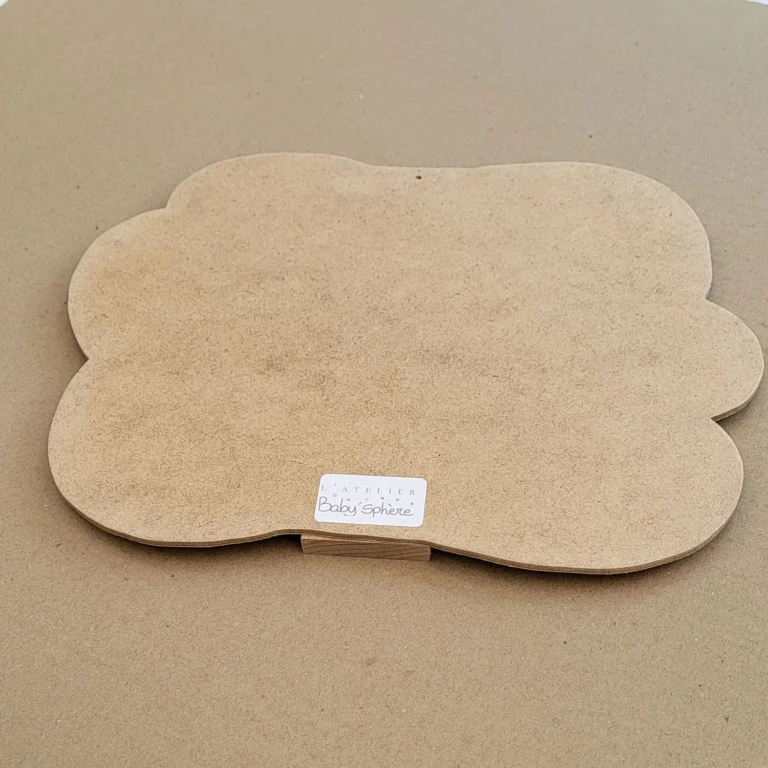 Atelier Baby’Sphère - Cadre thermomètre prénom et bébés animaux