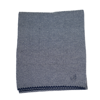 Maison Broussaud - Echarpe homme – laine mérinos marine
