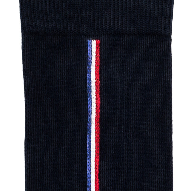Maison Broussaud - Coffret Elysée x Maison Broussaud baguette cocorico - chaussettes homme - coton marine et rouge – 43/46 / MARINE/ROUGE