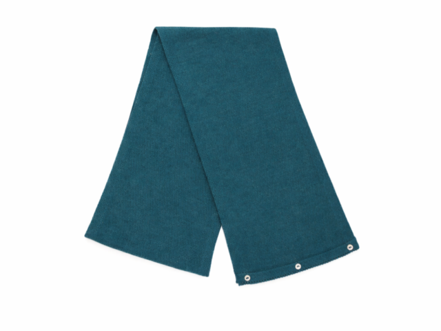 Echarpe bleu paon amelie LAFRANÇAISE - Écharpe Amélie – U