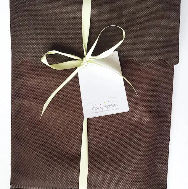 customall - Protège carnet de santé personnalisé avec photo – Thème panda – Emballage cadeau intissé chocolat