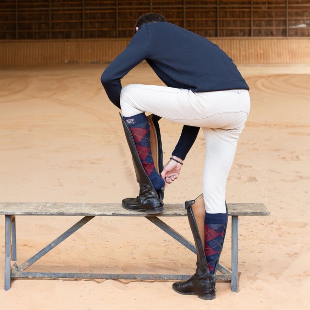 Maison Broussaud - Chaussettes d'équitation - Broussaud Sport - marine – 43/46 / MARINE