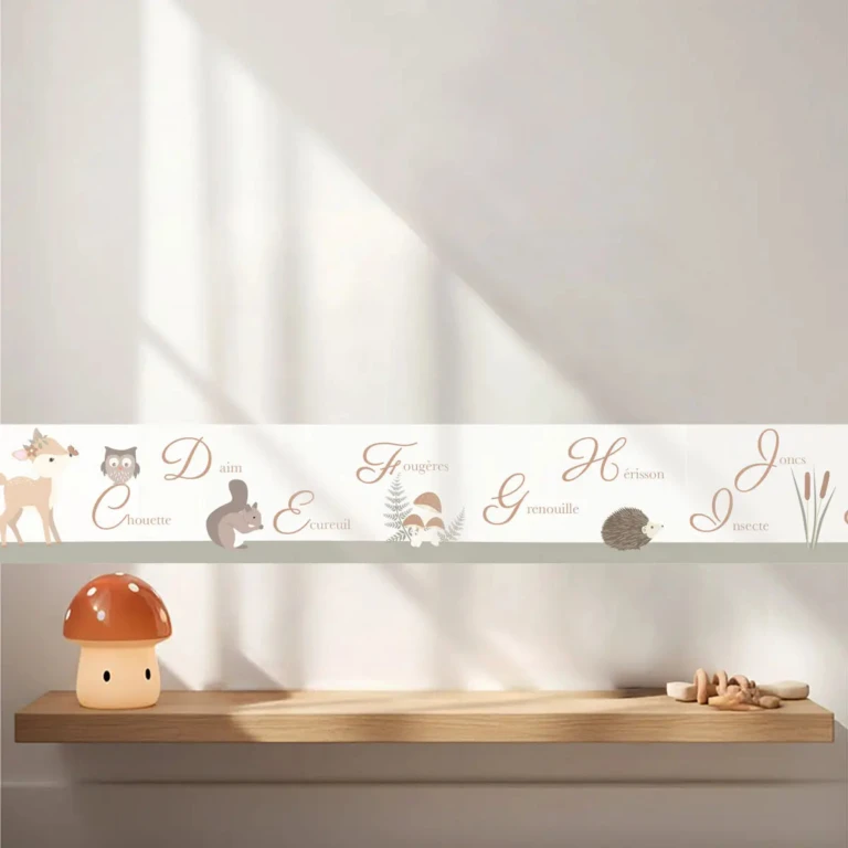 Atelier Baby’Sphère - Frise abécédaire animaux de la forêt