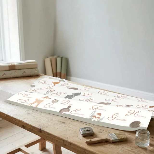 L’Atelier BABY’SPHERE - Frise abécédaire animaux de la forêt