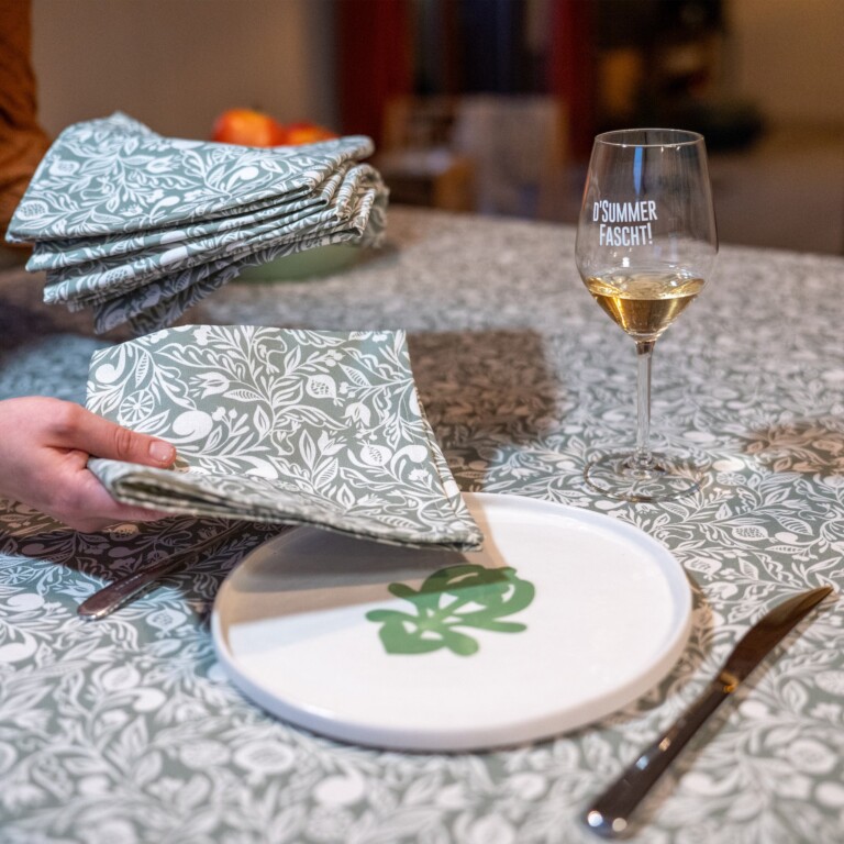Maison Primavera - Grande assiette blanche Cœur - Origines