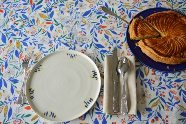 Maison Primavera - Grande assiette - motif Primavera