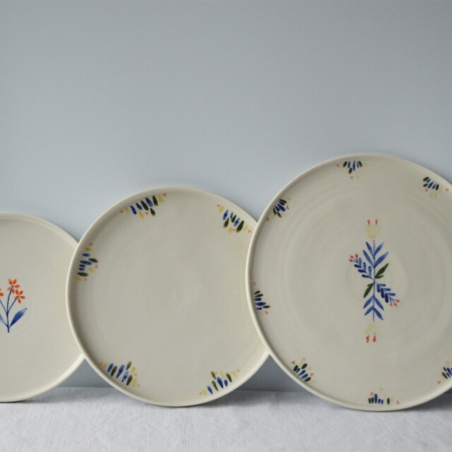 Maison Primavera - Grande assiette - motif Primavera