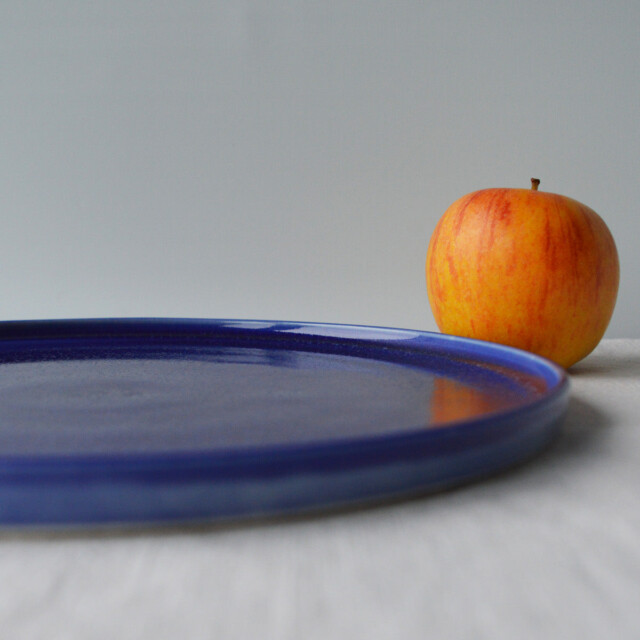 Maison Primavera - Grande assiette - bleu Primavera – Bleu-violet