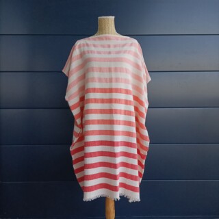 Aux Bains Français - Poncho de Plage Groseille
