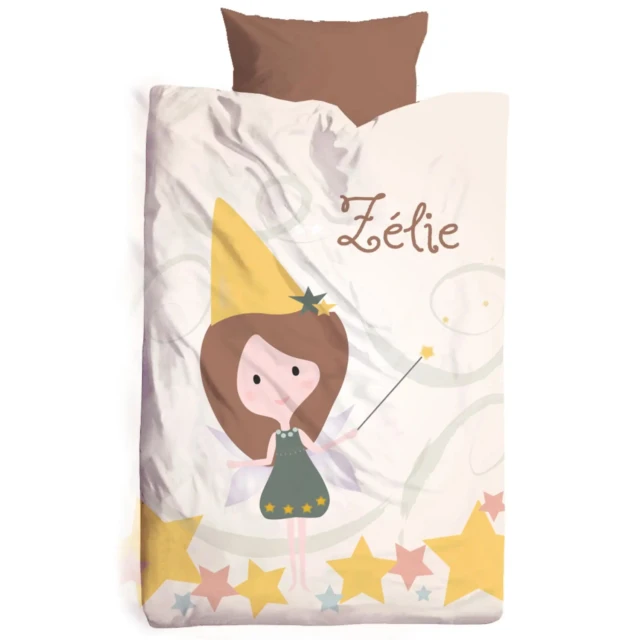 Atelier Baby’Sphère - Housse de couette personnalisée de l'univers des fées