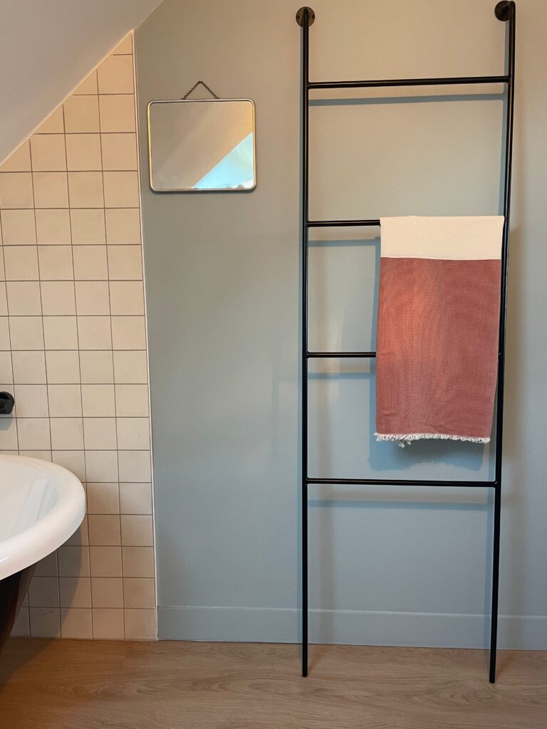Aux Bains Français - Drap de Bain Bicolore – Marine