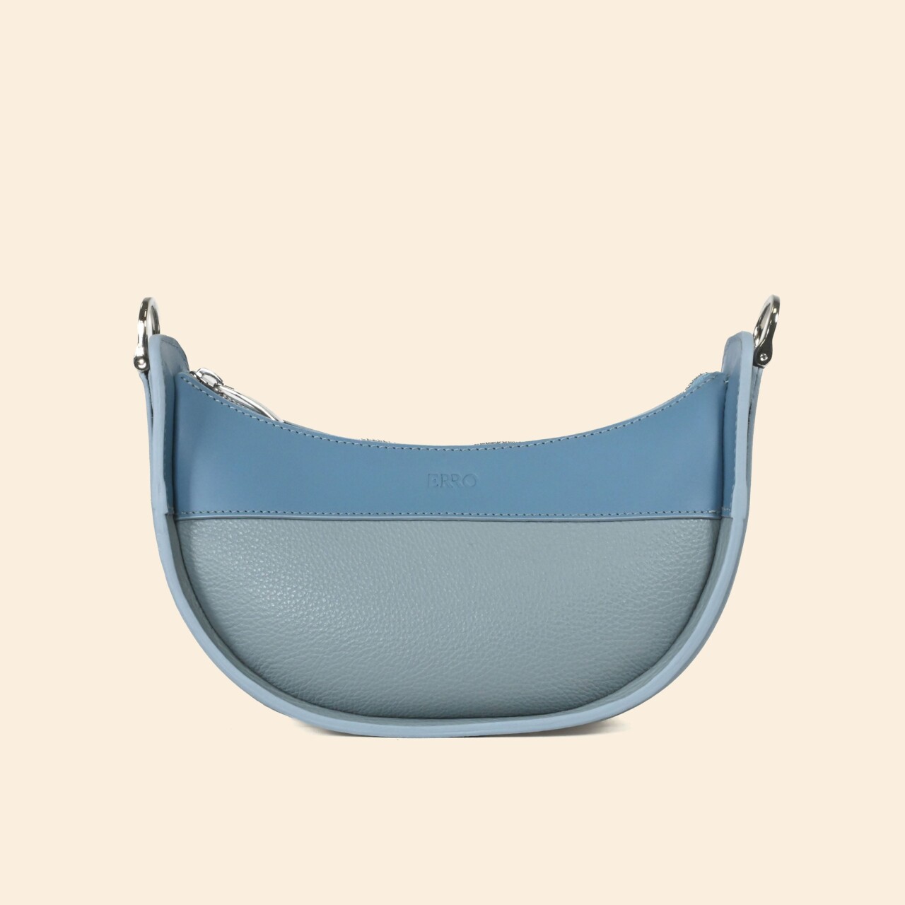 Ilargia sac demi lune bleu horizon Ma boutique - Ilargia - Bleu Horizon