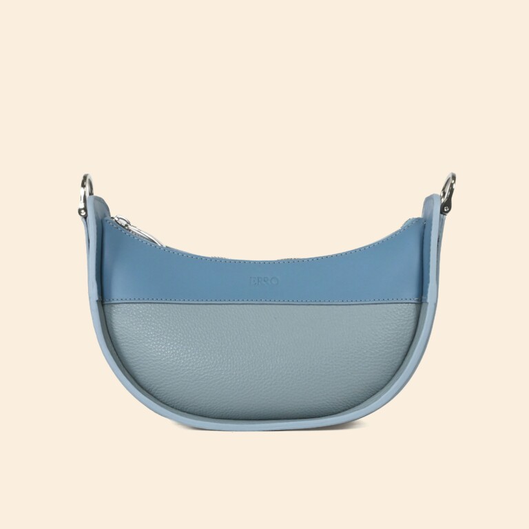 Ilargia sac demi lune bleu horizon Ma boutique - Ilargia - Bleu Horizon