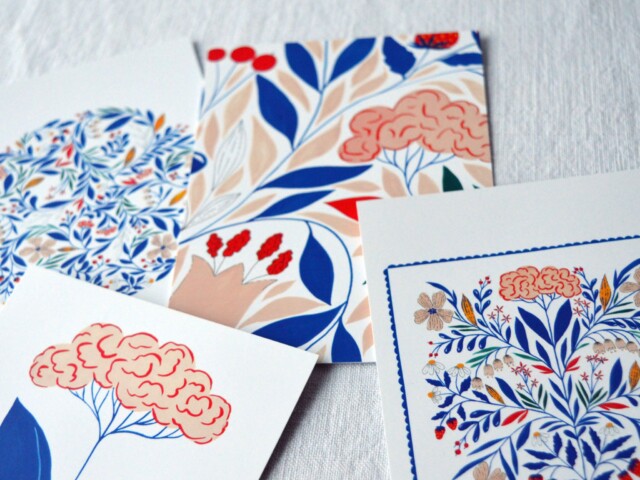 Maison Primavera - Lot de 4 cartes postales - Primavera