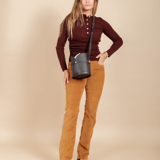 Ma boutique - LAINA - CHARBON doré