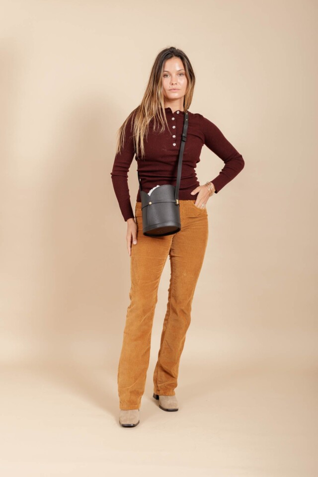 Ma boutique - LAINA - CHARBON doré
