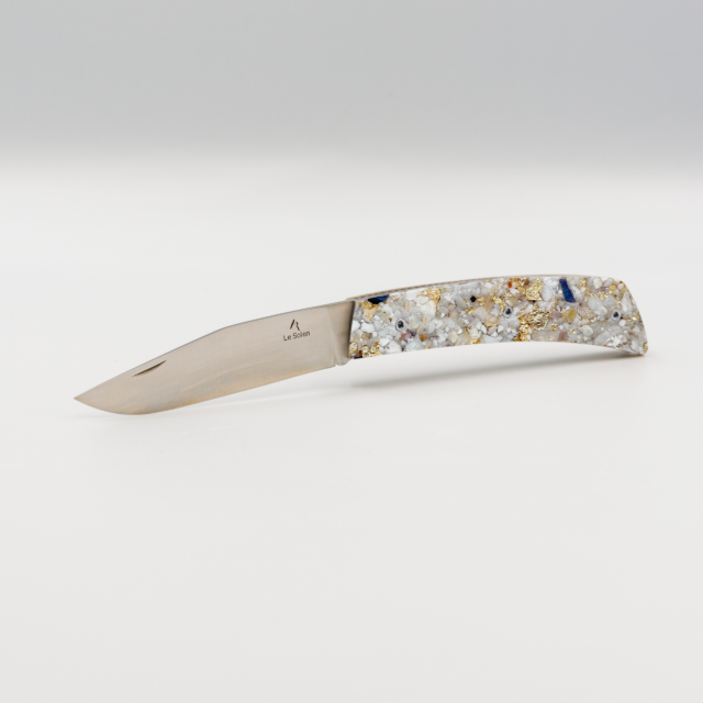 L’Atelier Rosie - Le Solen "Classique" Coquilles d’huitres et or